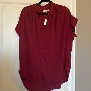 NWT Madewell button down top